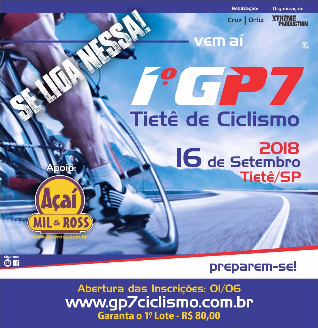 1ºGP7 Tietê de Ciclismo