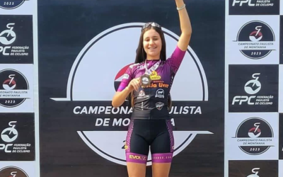 ATLETA LÍVIA MARTINS SE TORNA CAMPEÃ PAULISTA DE MONTANHA 2023 NA CIDADE DE MAIRIPORÃ, SP